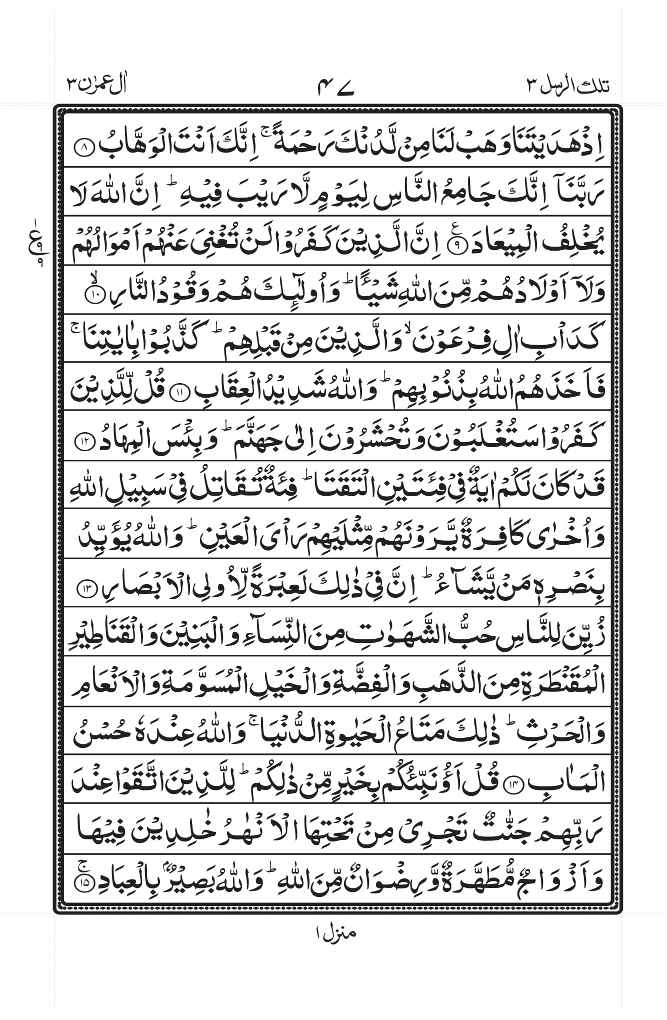 Surah Aal-i-Imraan Page 2