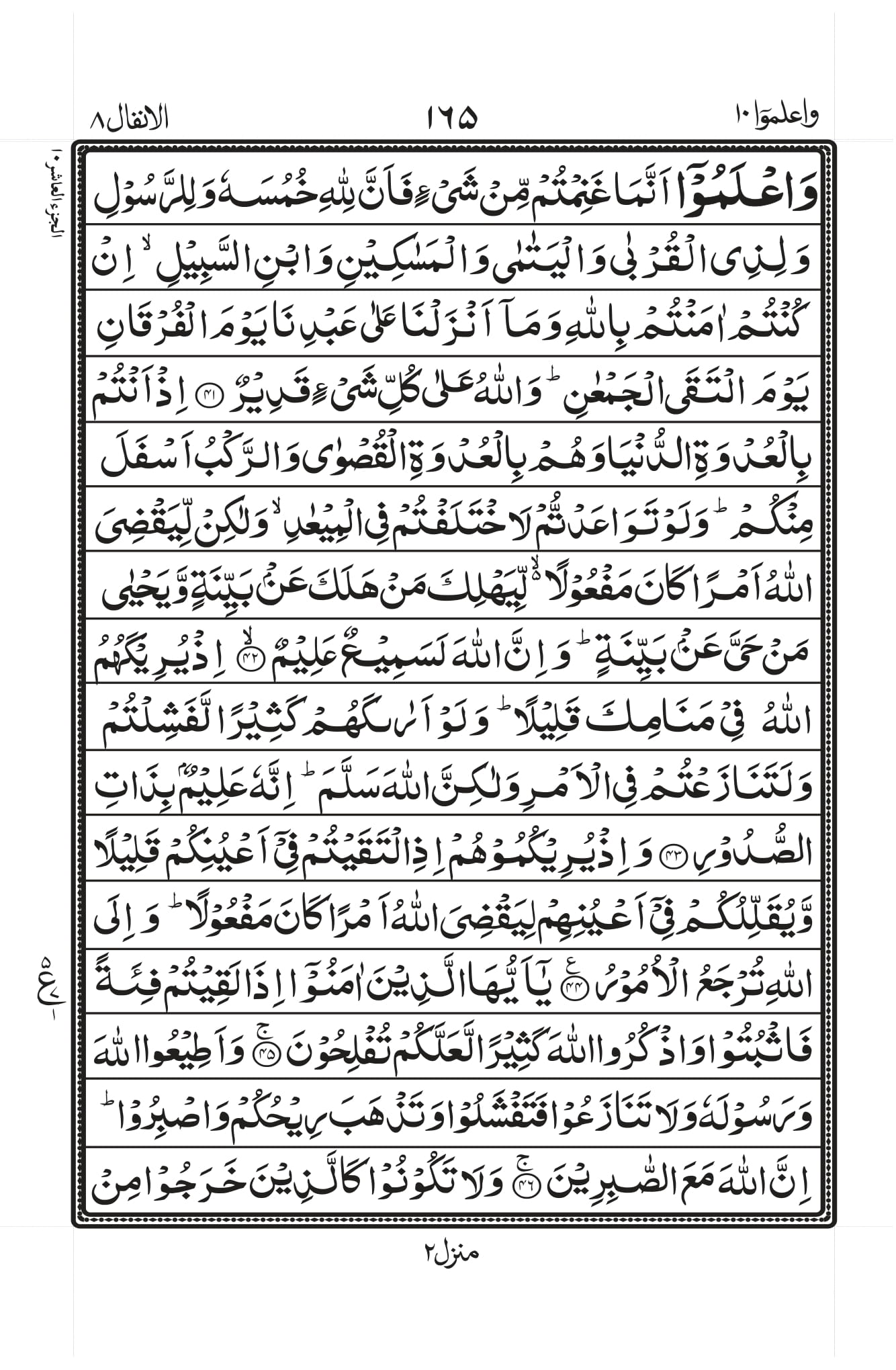 Surah Al-Anfaal Page 6