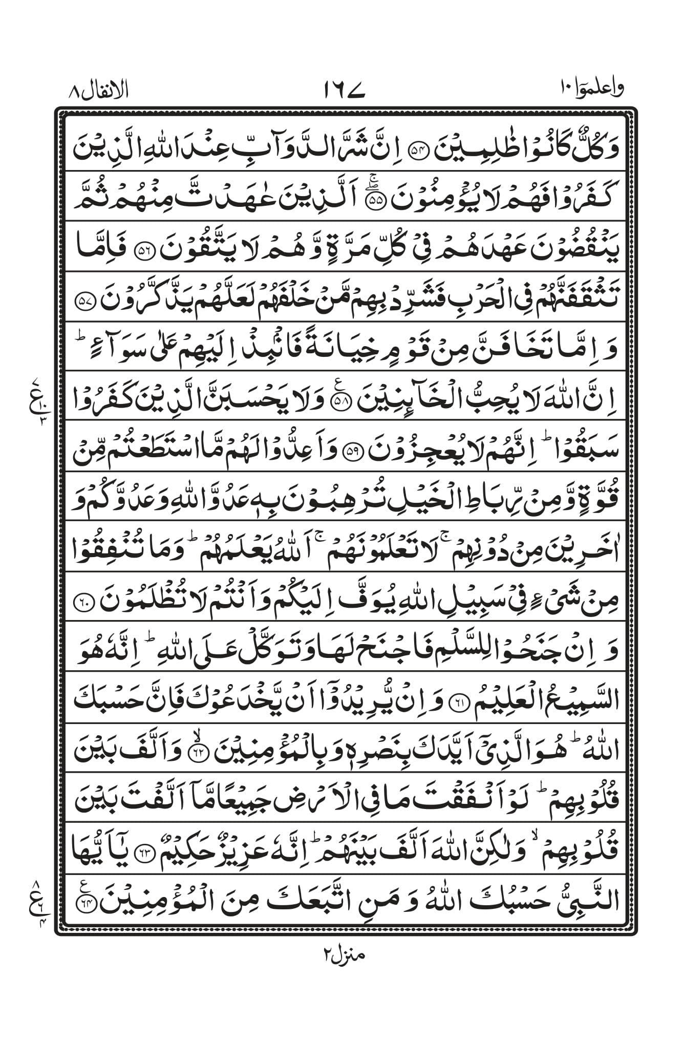 Surah Al-Anfaal Page 8