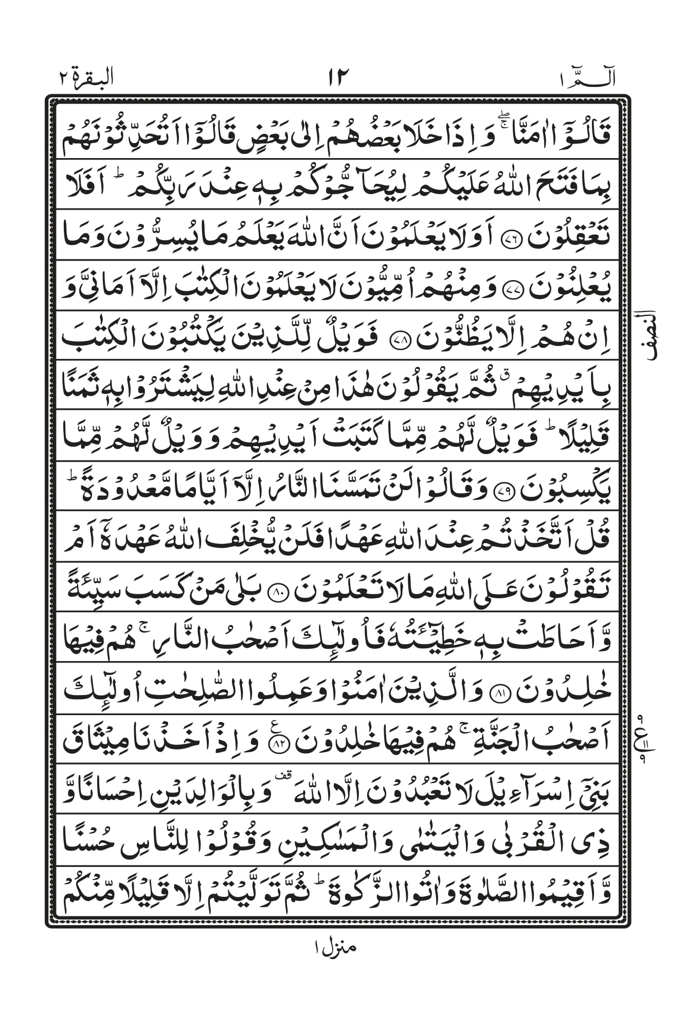 Surah Al-Baqara Page 10