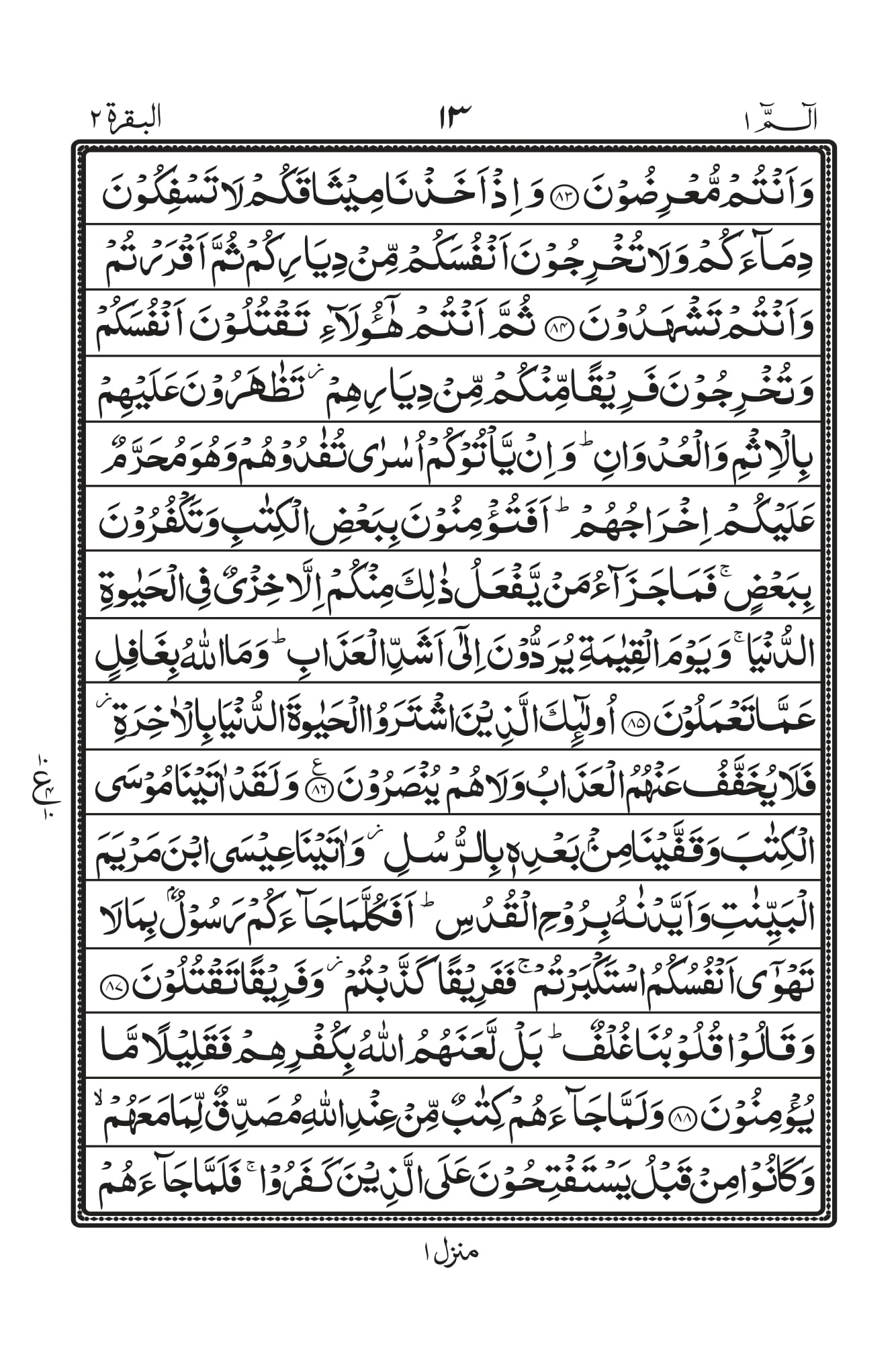 Surah Al-Baqara Page 11