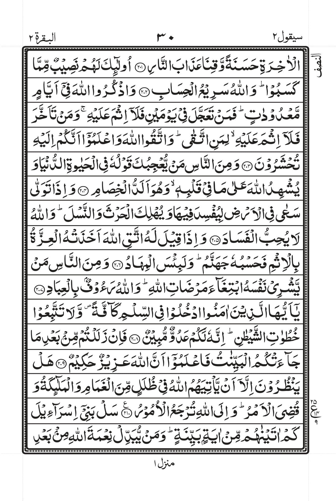 Surah Al-Baqara Page 28