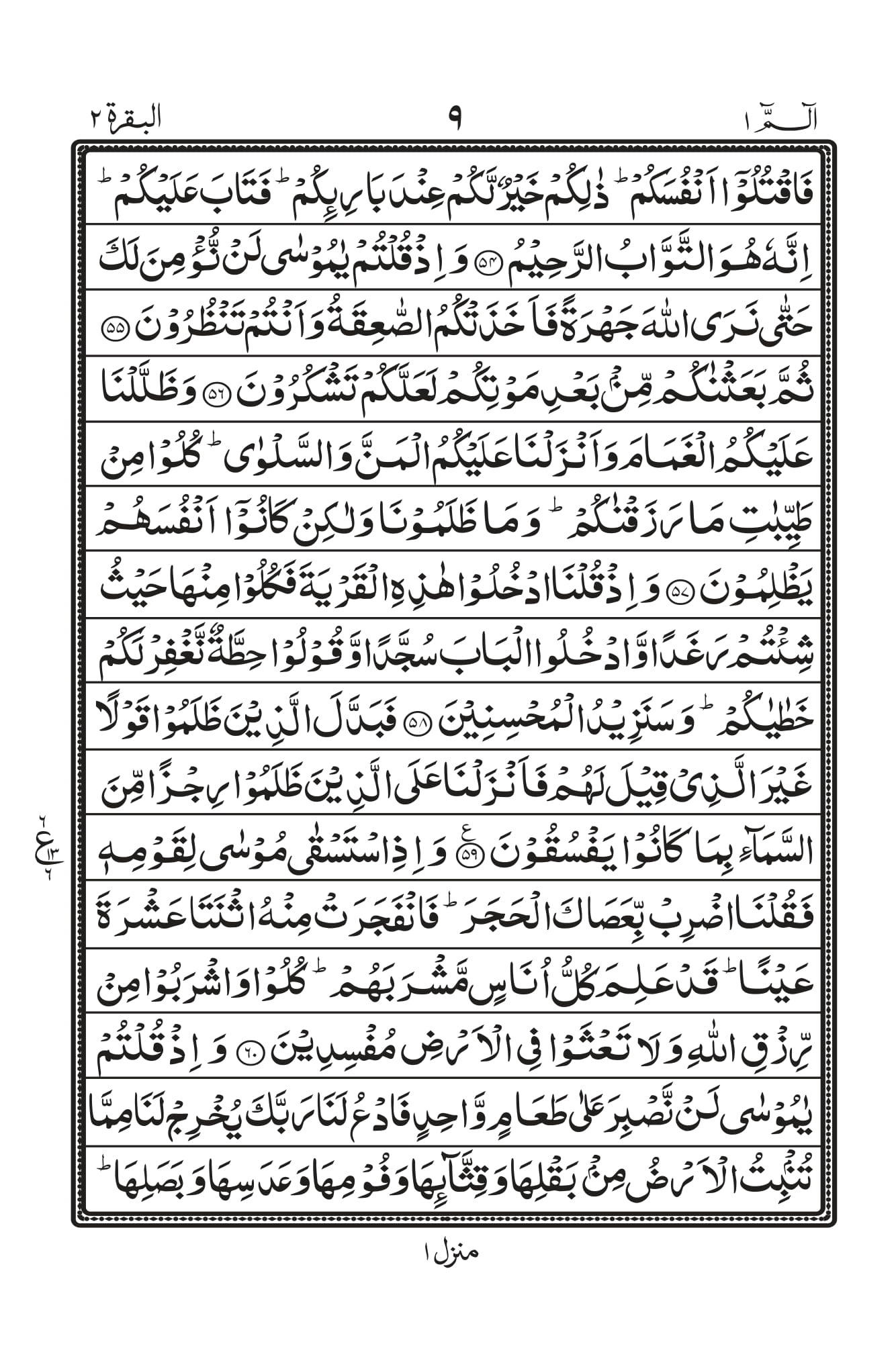 Surah Al-Baqara Page 7