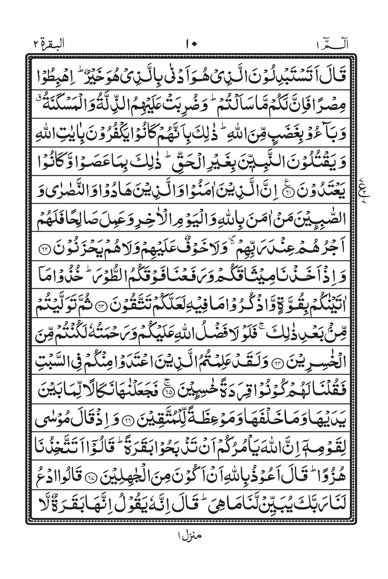Surah Al-Baqara Page 8