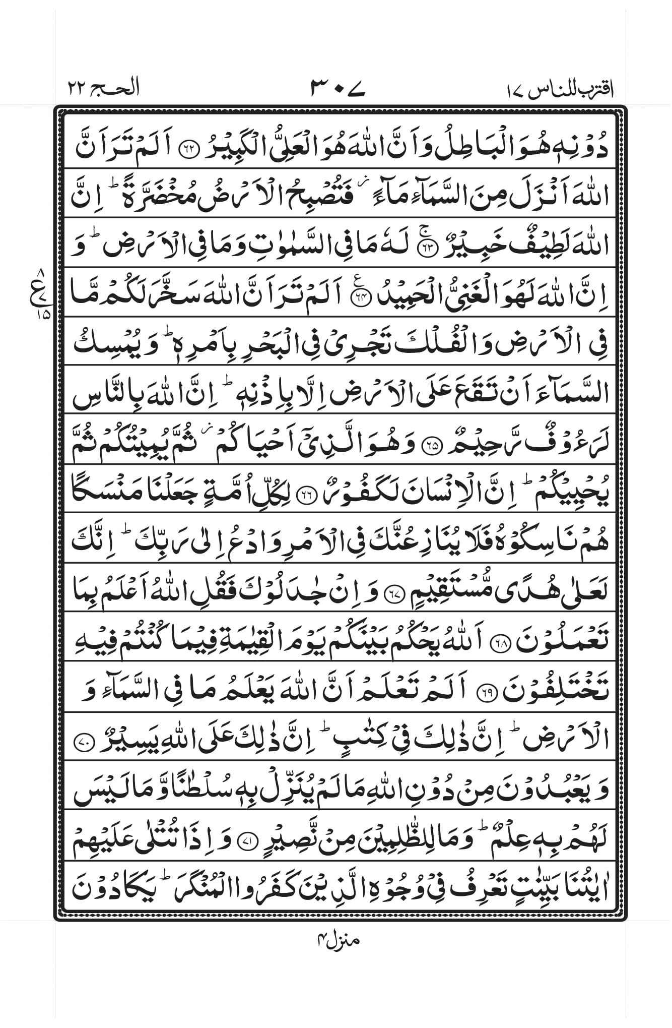 Surah Al-Hajj Page 8