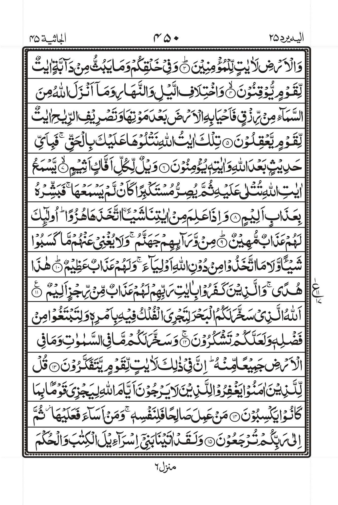 Surah Al-Jaathiya Page 2