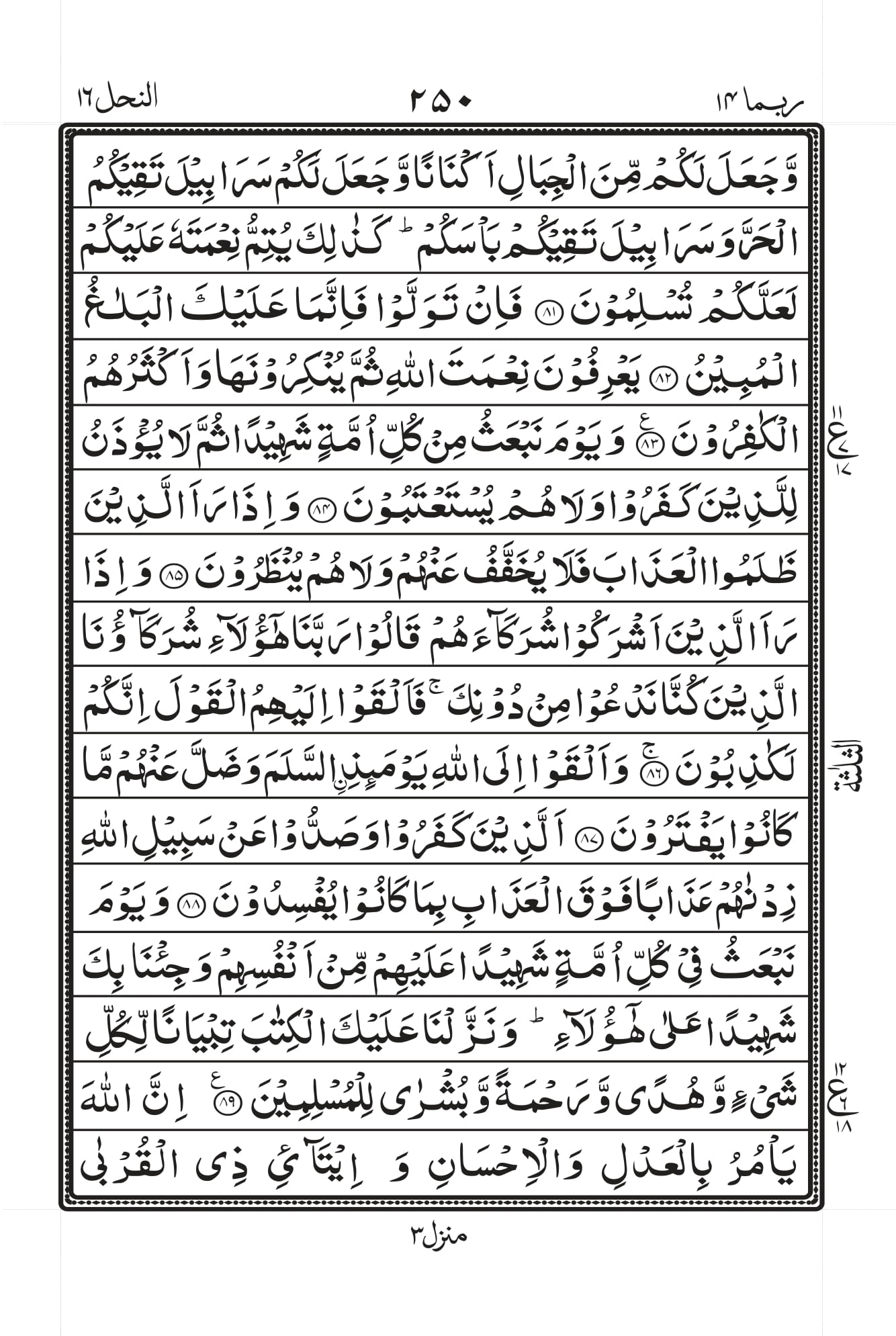 Surah An-Nahl Page 10