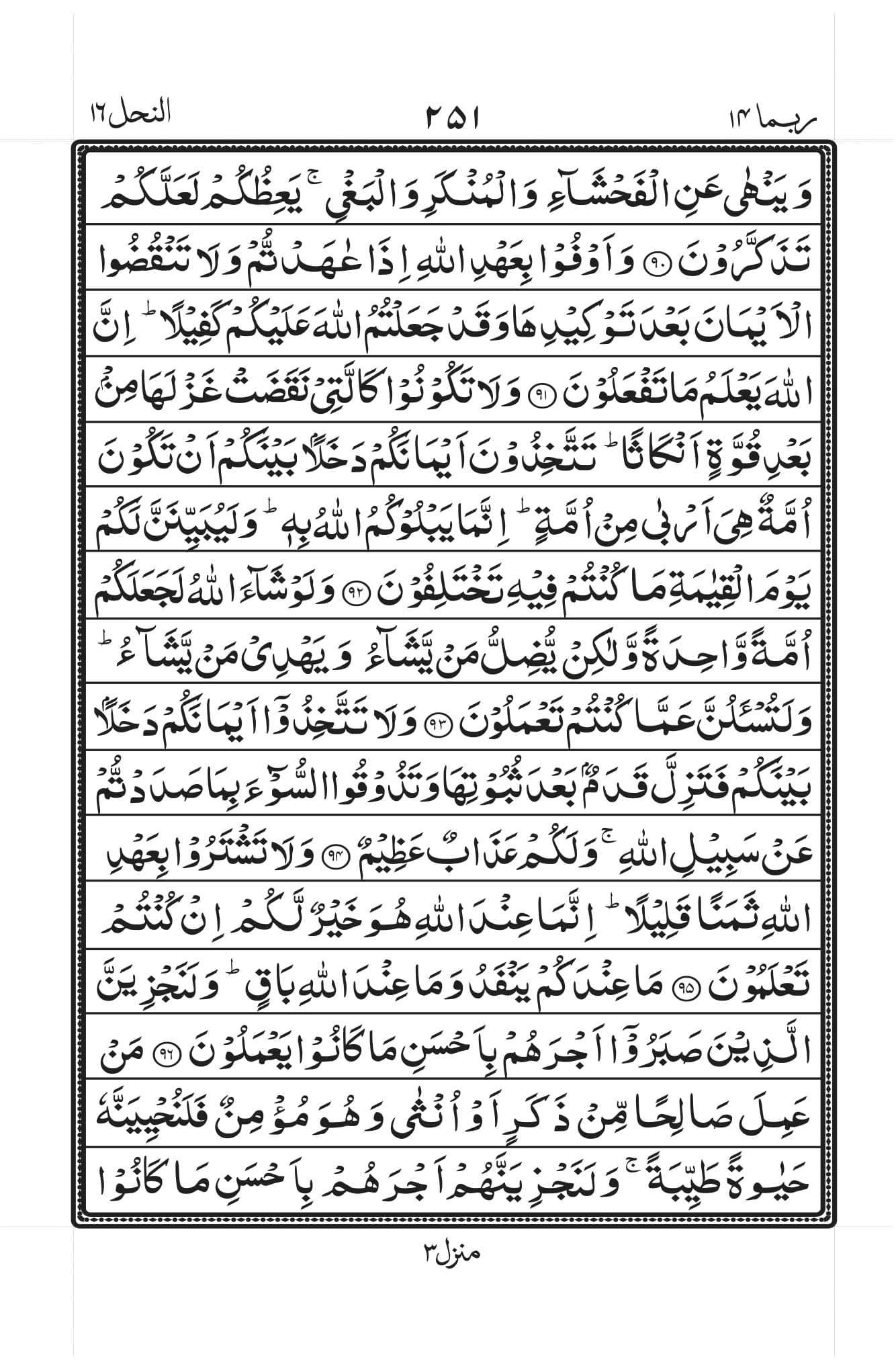 Surah An-Nahl Page 11