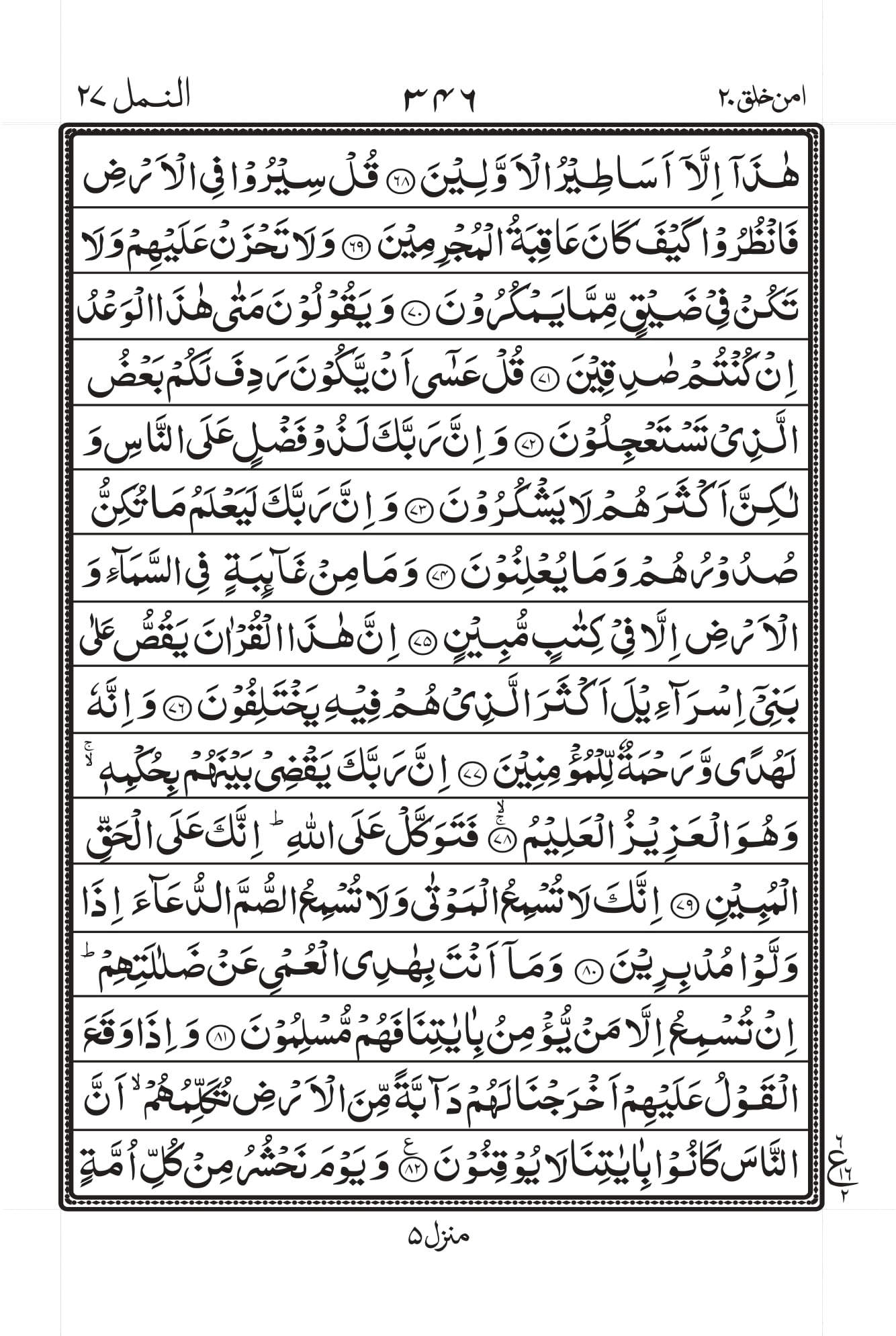 Surah An-Naml Page 7