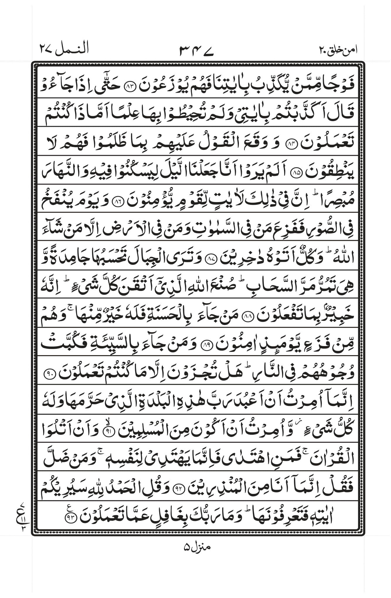 Surah An-Naml Page 8