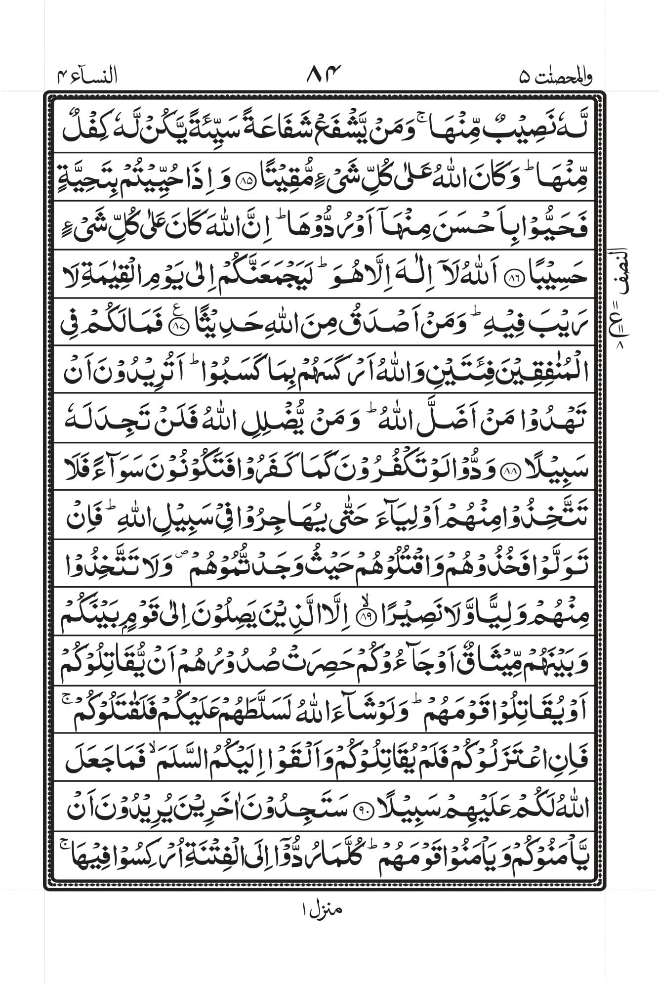 Surah An-Nisaa Page 15