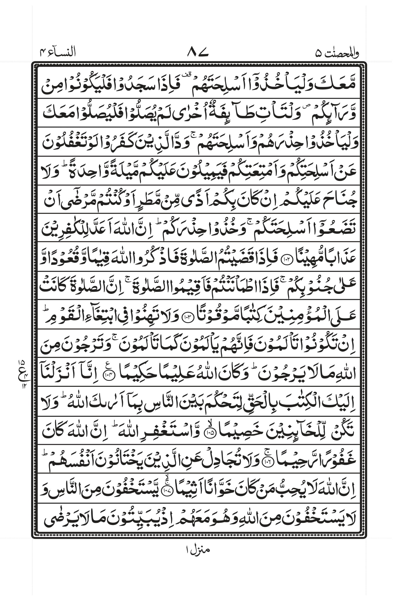 Surah An-Nisaa Page 18