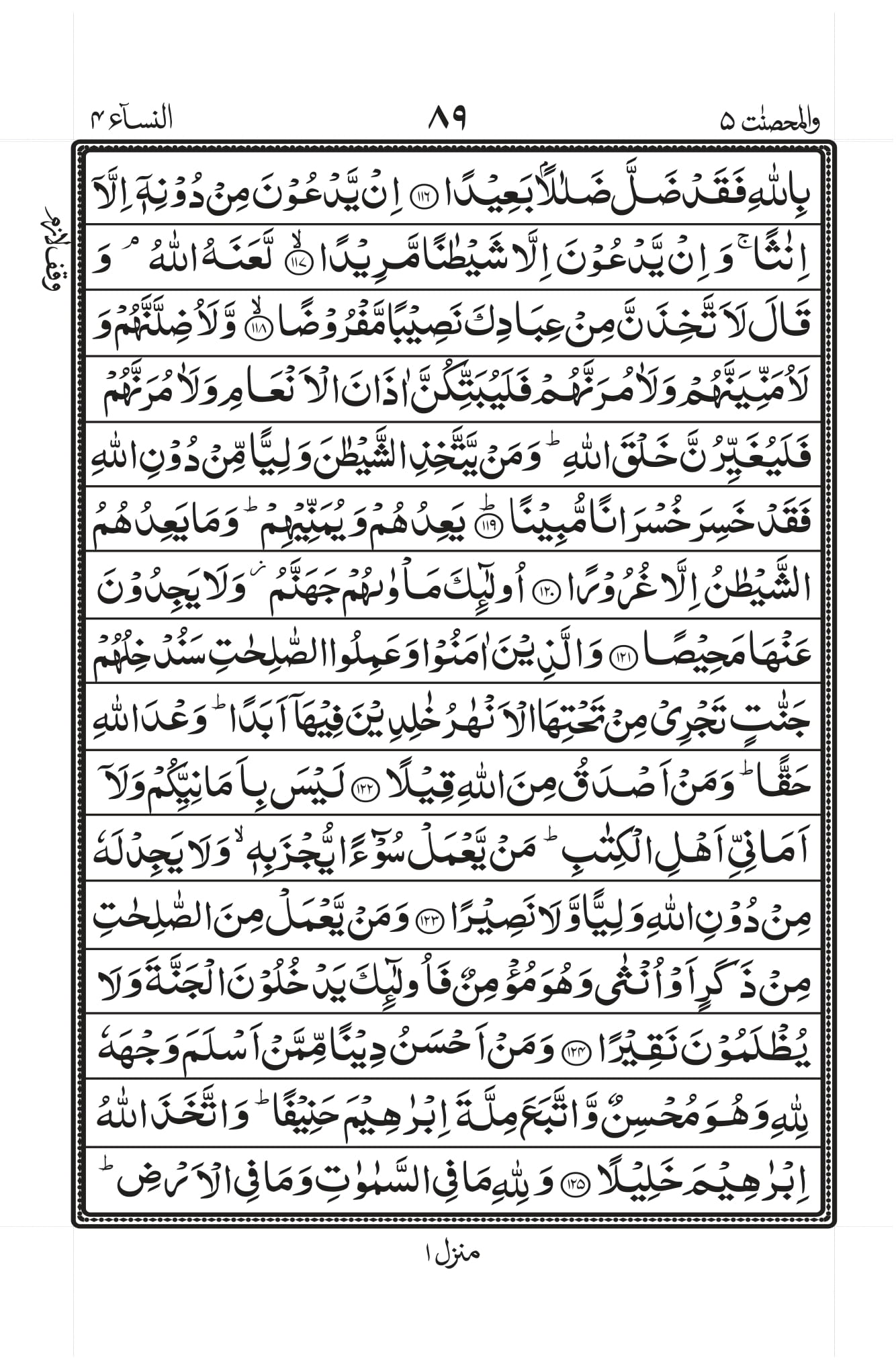 Surah An-Nisaa Page 20
