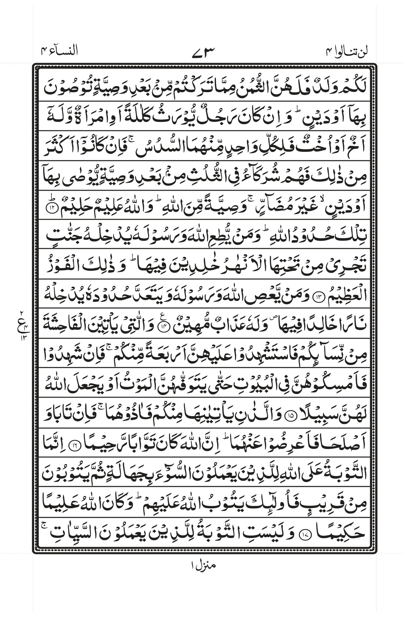 Surah An-Nisaa Page 4