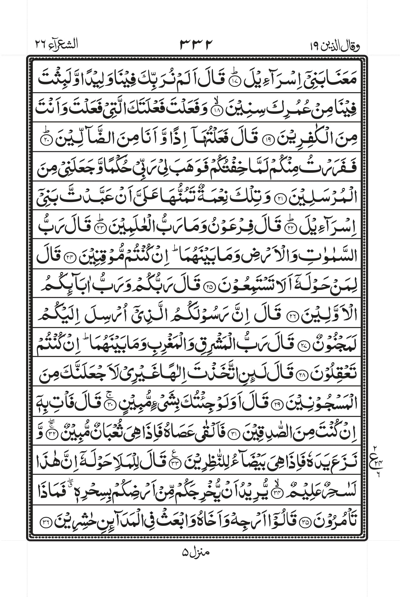 Surah Ash-Shu’araa Page 2