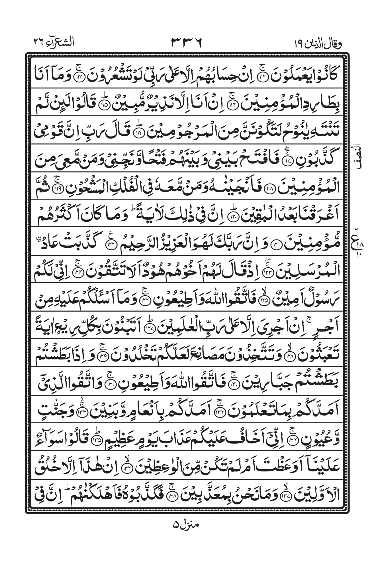 Surah Ash-Shu’araa Page 6