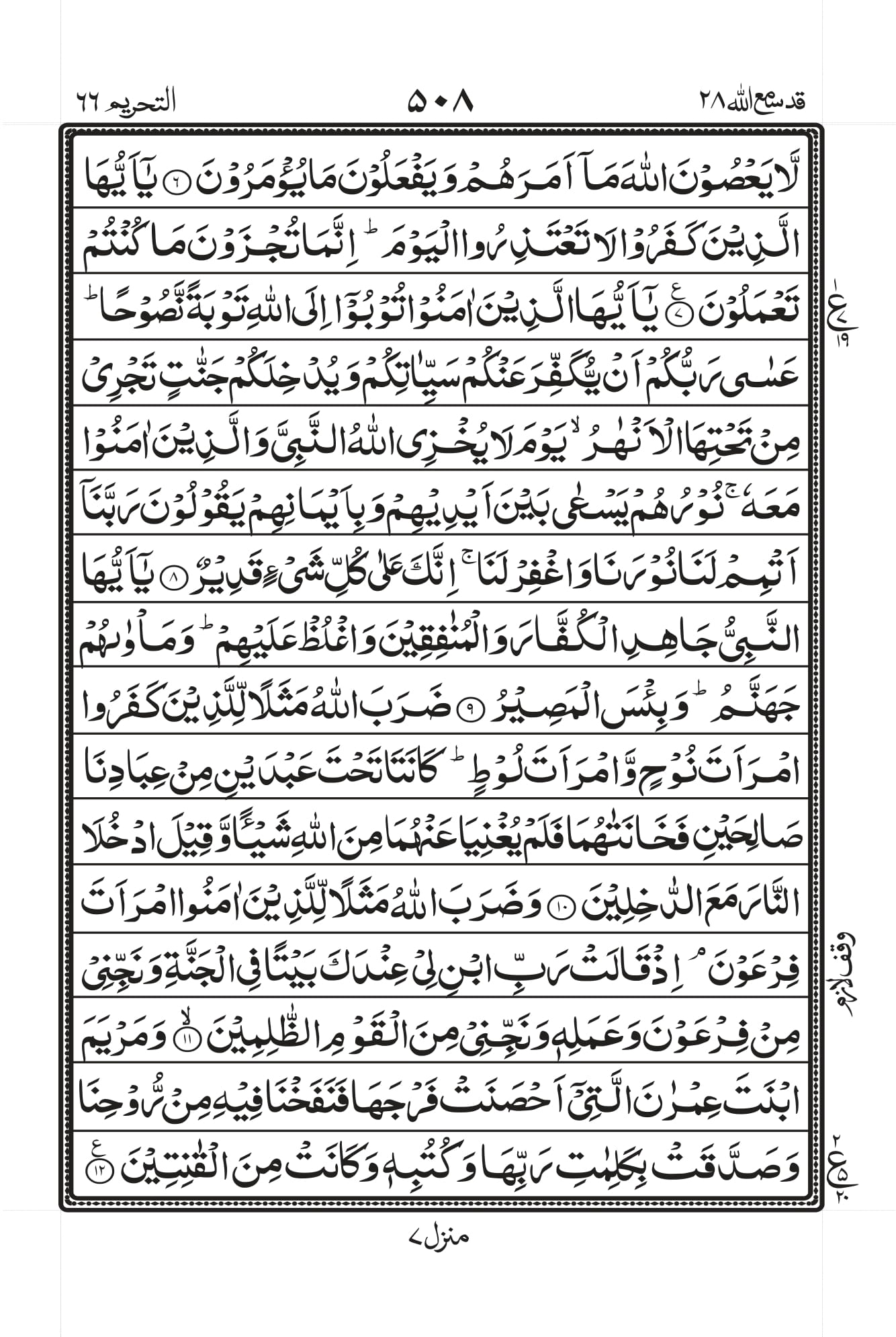 Surah At-Tahrim Page 2