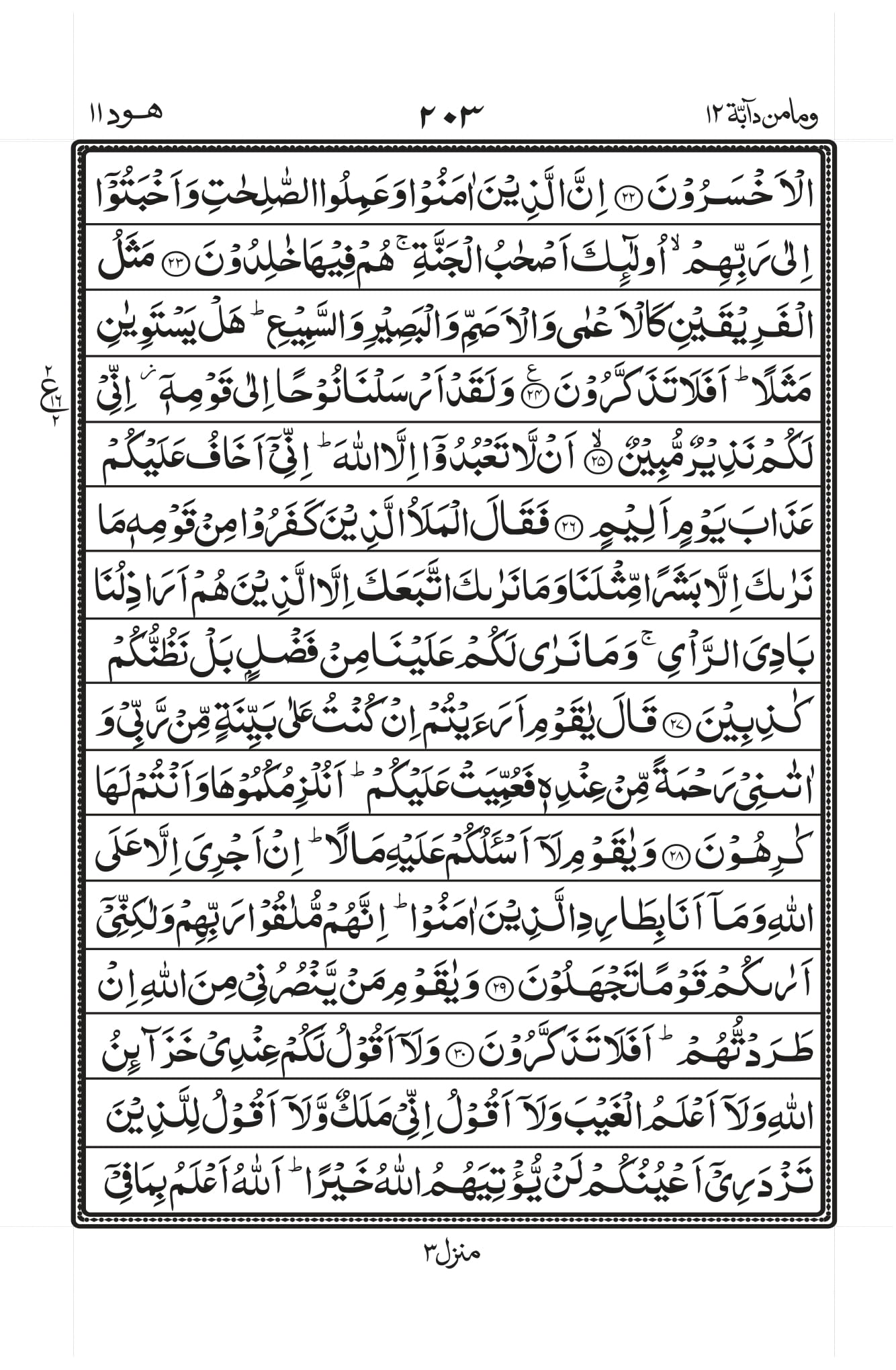 Surah Hud Page 4