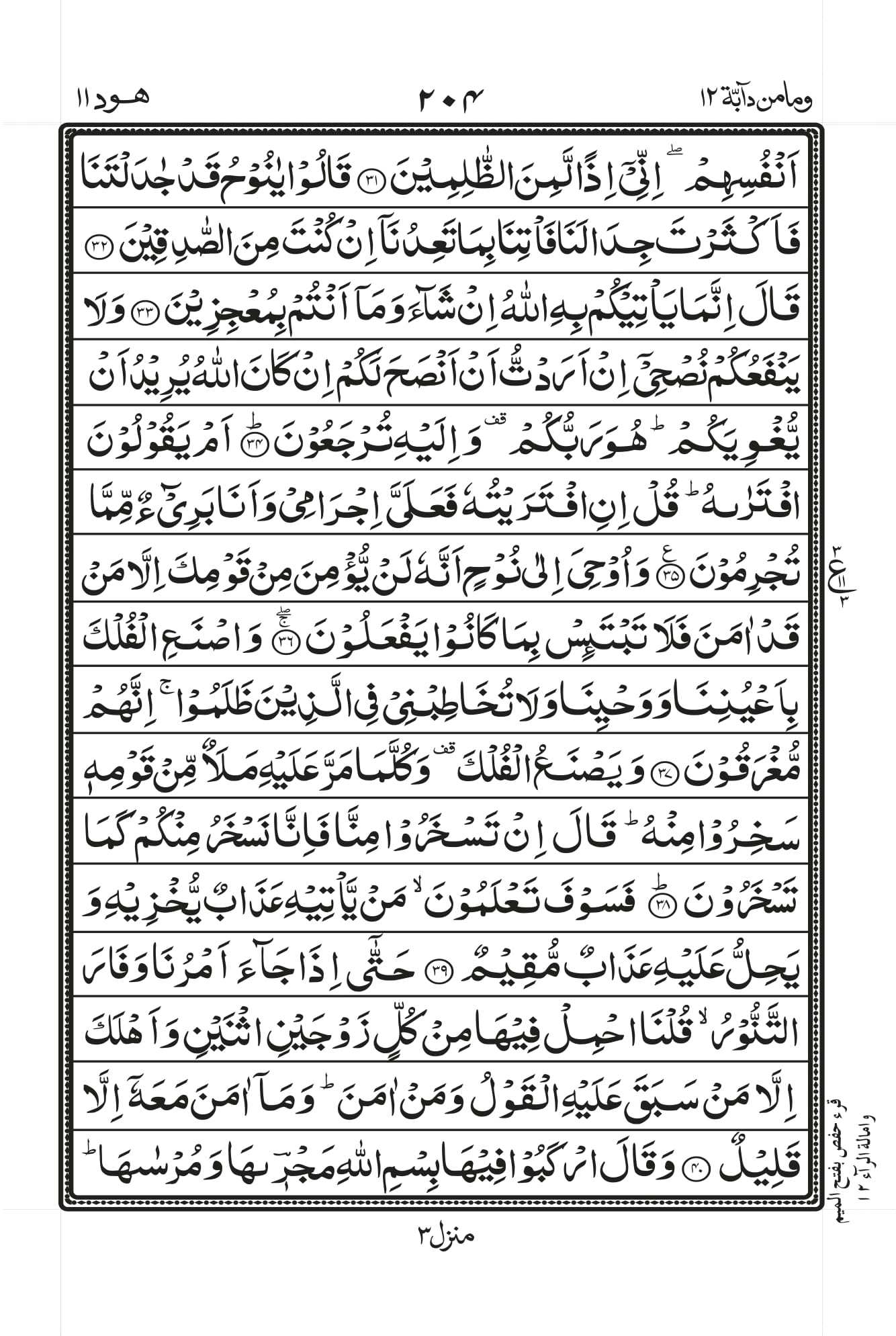 Surah Hud Page 5