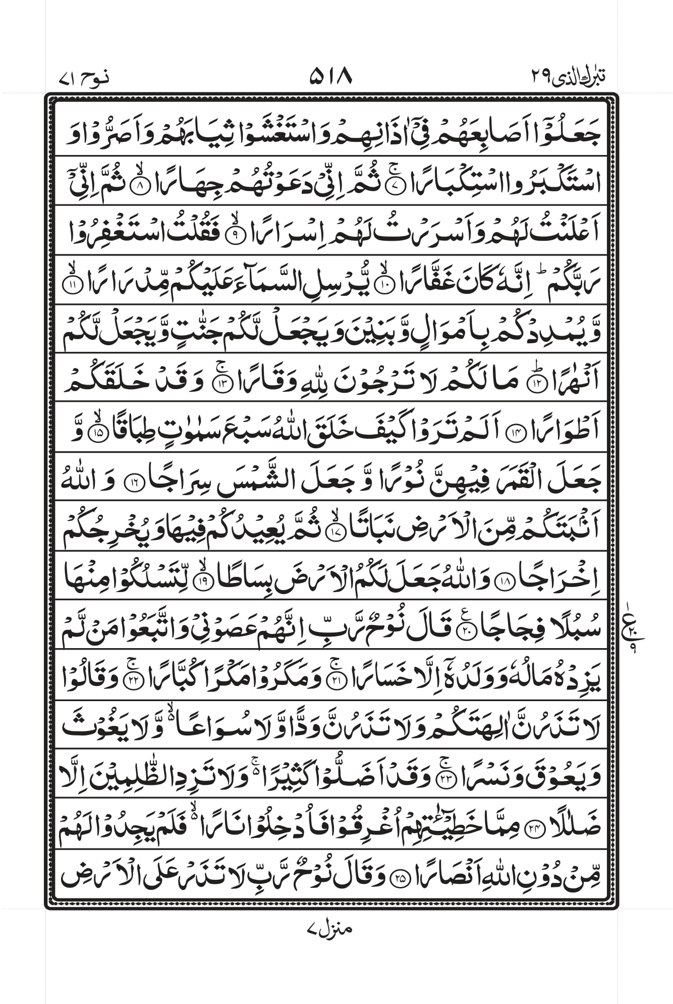 Surah Nooh Page 2